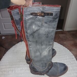 Freebird by Steven Gray and Red Heeled Boots